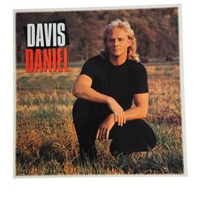 Davis Daniel 1994‎ Promo Flat Album Poster 12x12 Double Sided PolyGram Rock